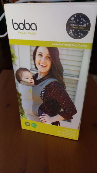 Mochila porta bebes Boba + regalo forro polar