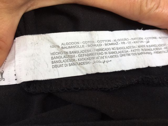 Camiseta manga larga cuello v