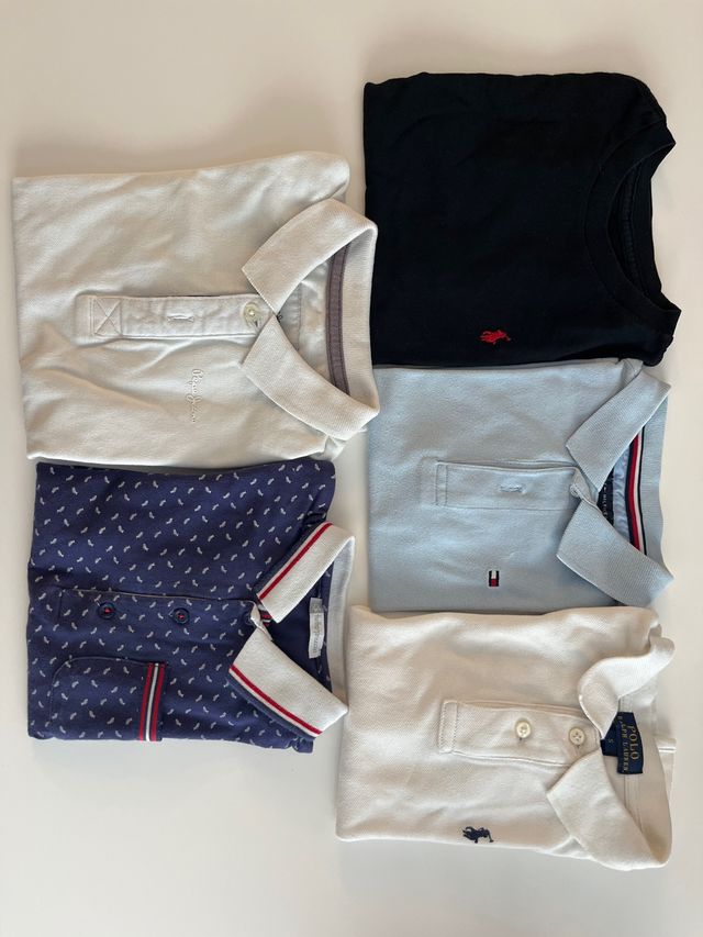 Polos y camiseta niño talla 5