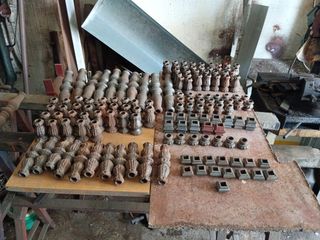 Adornos de hierro forjado para rejas.son de 16 mm