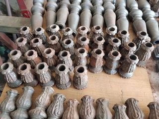 Adornos de hierro forjado para rejas.son de 16 mm