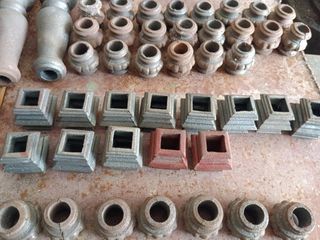 Adornos de hierro forjado para rejas.son de 16 mm