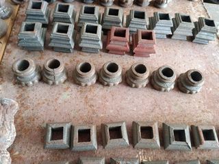 Adornos de hierro forjado para rejas.son de 16 mm