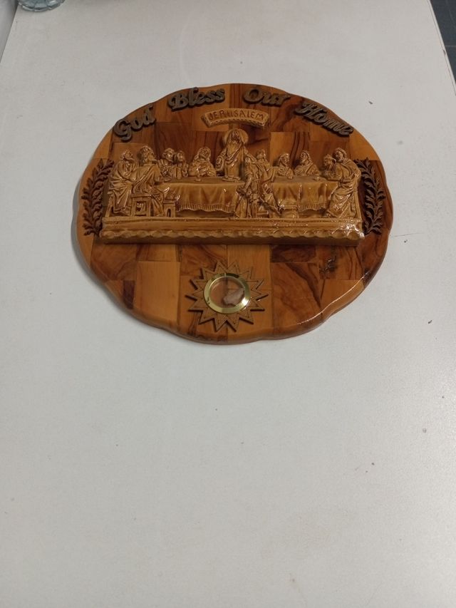 Cornice in legno di ulivo