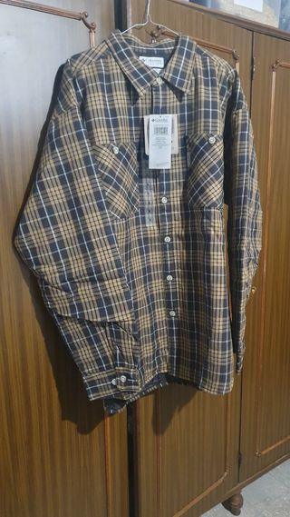 Giacca Columbia a quadri - Beige/Marrone