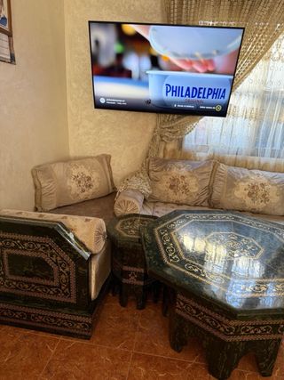 Salón marroquí: Sofás y mesas