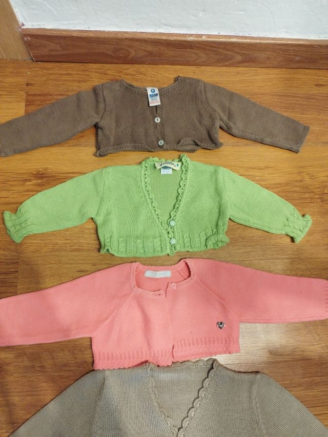 12 Rebecas Bebé - Colores Variados