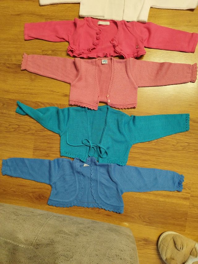 12 Rebecas Bebé - Colores Variados