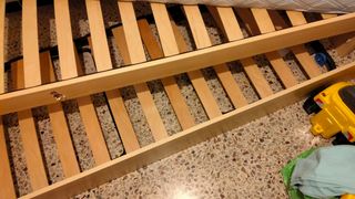 Letto singolo con materasso