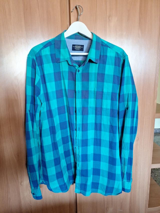 Camisa a cuadros XXL
