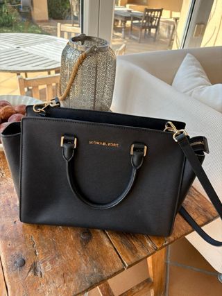 Bolso selma Michael Kors negro - Piel