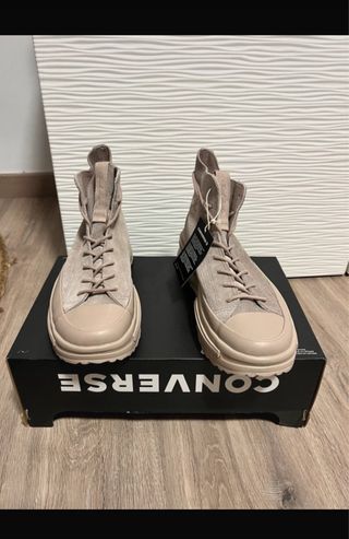 Converese Piel Run Stars Beige