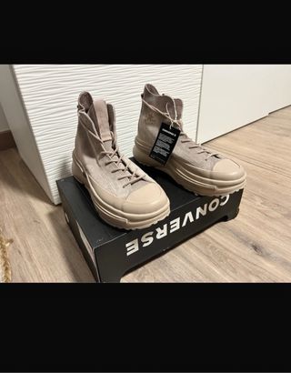 Converese Piel Run Stars Beige