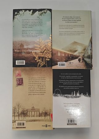 Lote de 4 libros de Julia Navarro (tapa dura).