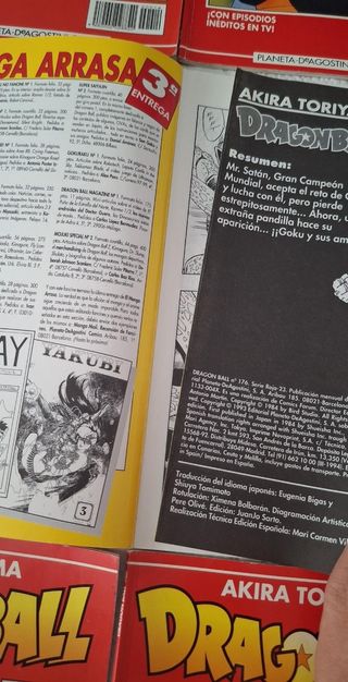 Dragon Ball,19 unds comics
