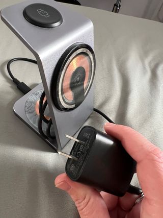 Cargador inalámbrico 3 en 1