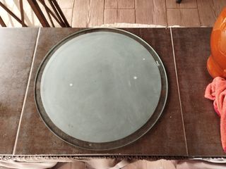 Cristal Redondo Templado Mide 40cms de diámetro