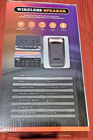 Altavoz 27cm autoamplificado con batería autonomía