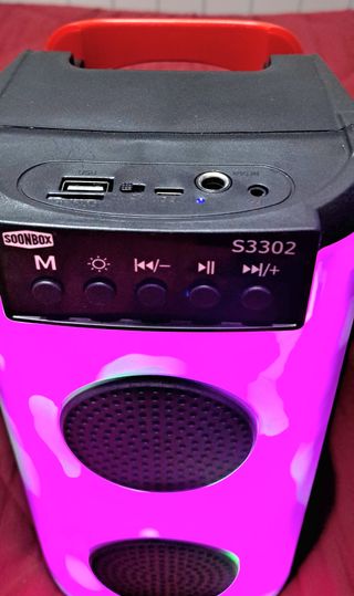 Altavoz 27cm autoamplificado con batería autonomía