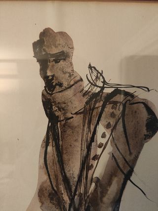 Cuadro pintura acuarela