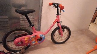 Bicicleta niña 14" Btwin Lady