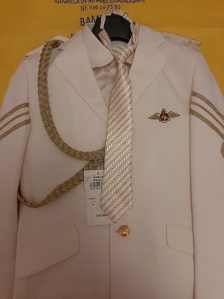 Traje comunión niño blanco