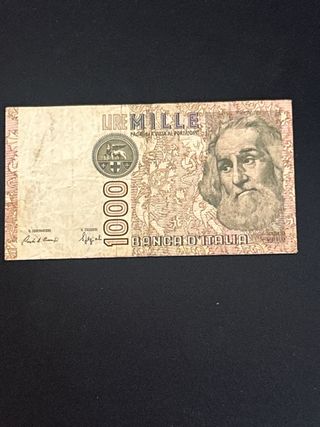Billete 1000 Liras Italia - Antigua