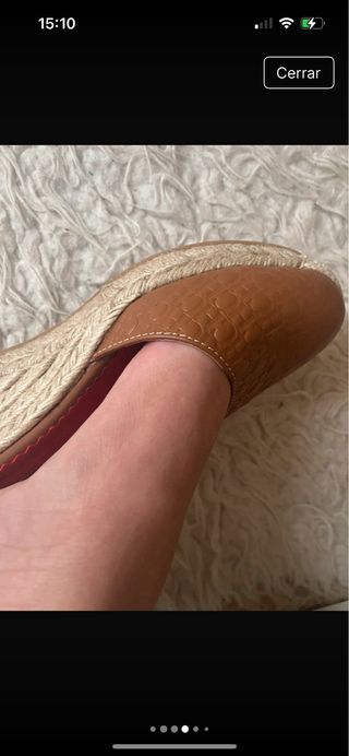 Cuñas ch nuevas 38. carolina herrera nuevas , 