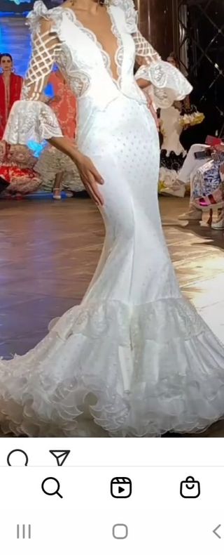 Vestido novia blanco - Diseño exclusivo, SIMOF