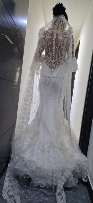 Vestido novia blanco - Diseño exclusivo, SIMOF