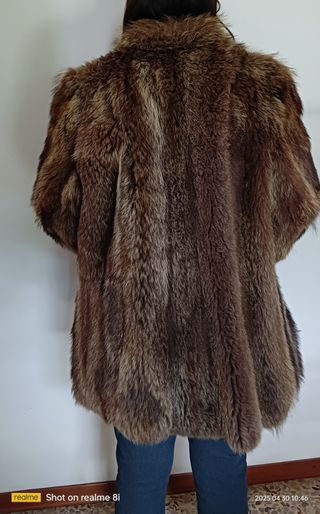 Pelliccia Marmotta Marrone