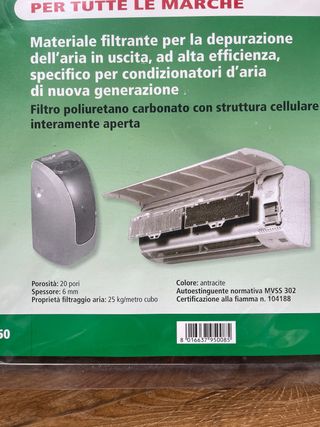Filtro Universal para aires acondicionados