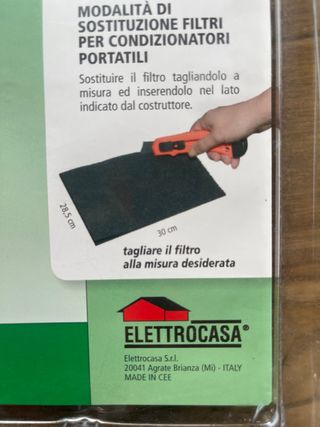 Filtro Universal para aires acondicionados