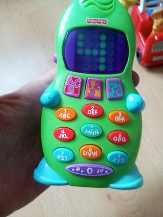 Teléfono móvil Fisher-Price infantil