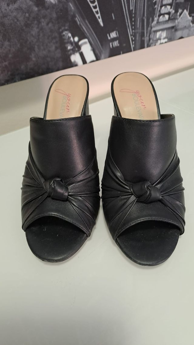 Sandali Your Boulevard neri con tacco