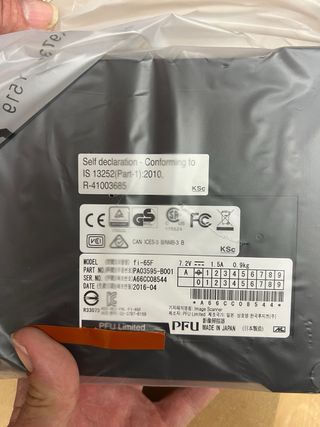 Fujitsu fi-65F: Escáner imágenes - NUEVO