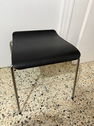Juego de sillas para comedor negras