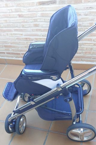 Carrito con silla marca bebecar.