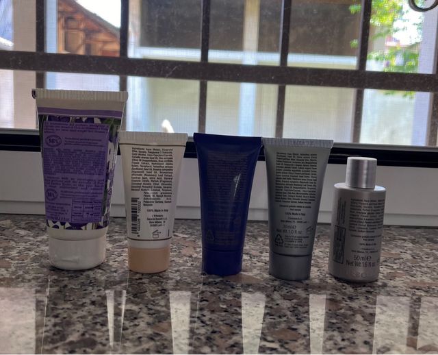 Cinque confezioni l’Erbolario nuovi sigillati