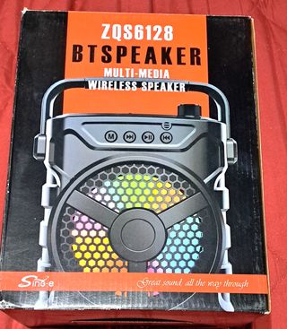 Altavoz 32cm autoamplificado con batería autonomía