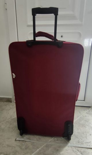 Maleta Grande Rojo Burdeos - Viajes, Vacaciones