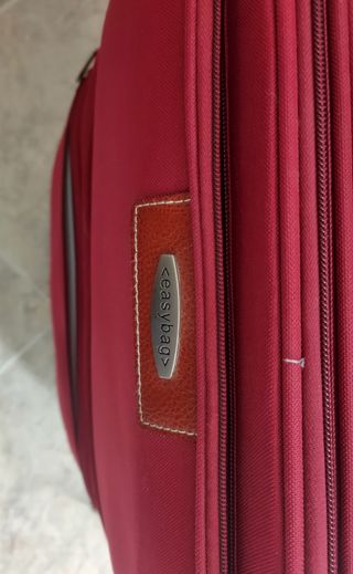 Maleta Grande Rojo Burdeos - Viajes, Vacaciones