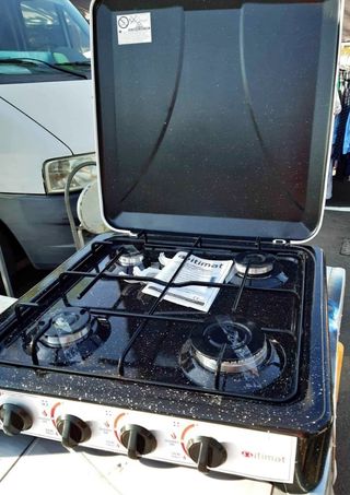 Cocina gas 4 fuegos nueva