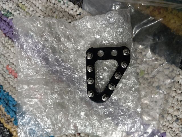 Puntera freno KTM sobredimensionada
