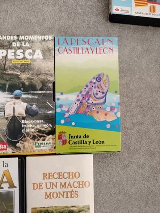 VHS Pesca & Caza: 5 cintas