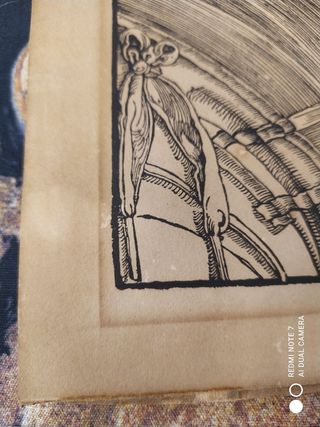 Grabado Durero antiguo