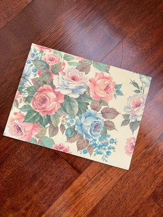 Papelería vintage cartas 