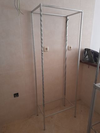 Estanterías metálicas - 4 uds.