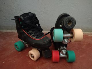 Patines quad Oxelo de Decathlon
