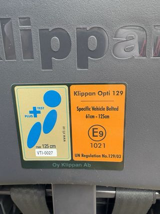 Silla coche Klippan Opti 129